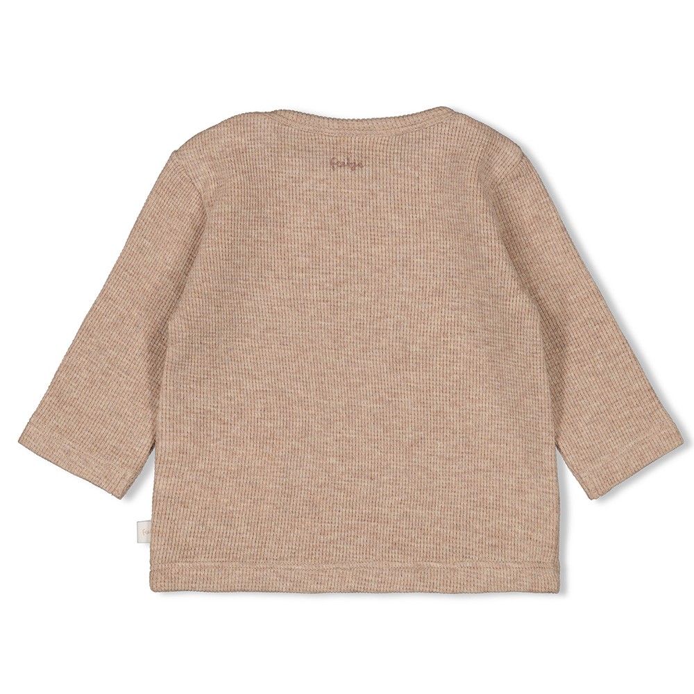 Feetje longsleeve rib hazelnoot Fall Favorites