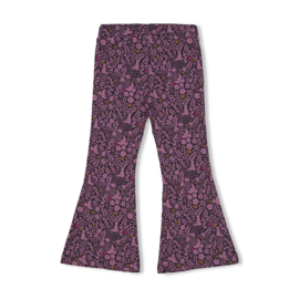 Jubel flared broek aop Forest Fancy