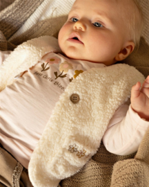 Bess teddygilet Alison Offwhite