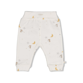 Feetje broek aop offwhite Over the Moon for you
