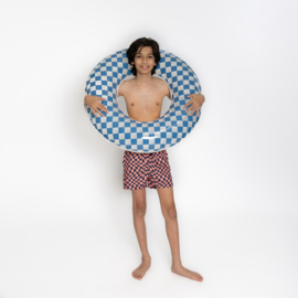 No Way Monday swimshort shortlengte coral pink zwembroek