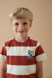 Sturdy t-shirt streep Happy Rio
