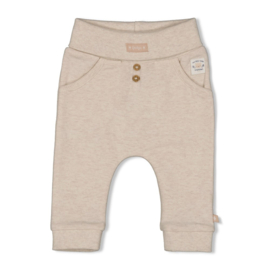 Feetje broek offwhite melange Honey Bear