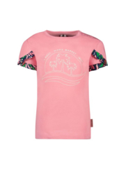 B.nosy baby girls t-shirt flamingo