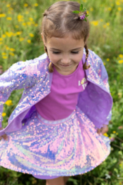 Jubel pailletten rok lila Picknick Perfect