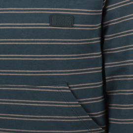 Koko Noko sweater with hood steel blue