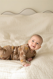 Feetje premium sleepwear rib pyjama Milo Mammoth taupe