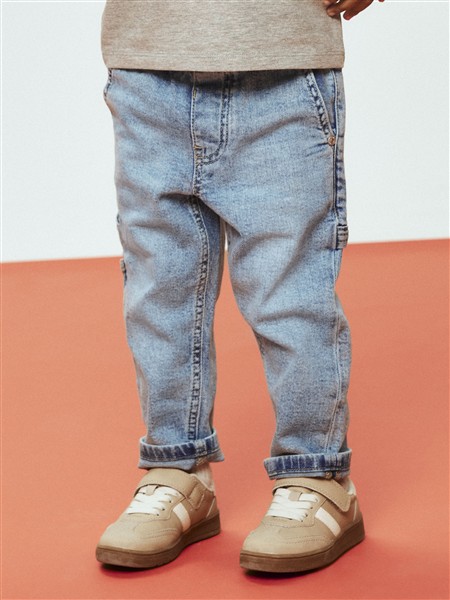 Name It Ben tapered jeans light blue denim