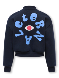 Kids ONLY oversized sweat bomber kogLOVELY night sky