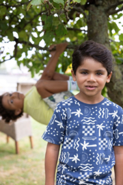 Sturdy t-shirt aop indigo Explore More