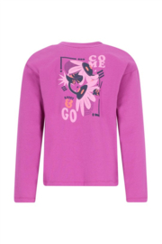 B.nosy girls longsleeve Tina catt orchid
