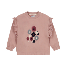 Dirkje sweater loose fit light mauve