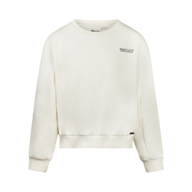 No Way Monday sweater loose fit offwhite