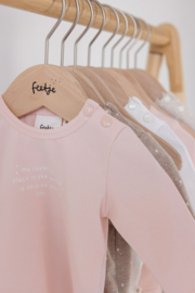 Feetje newborn longsleeve roze