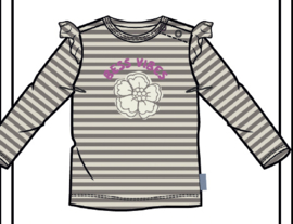 Bess shirt Auke aop white stripe