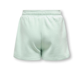 Kids ONLY sweat string short Aqua foam