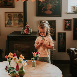 Koko Noko t-shirt loose fit offwhite