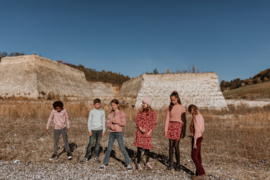No Way Monday sweater dusty pink
