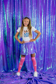 B.nosy X K3 sequins skirt Rhodee
