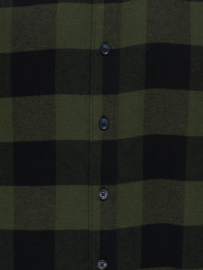 Only & Sons blouse checked shirt forest night