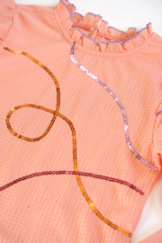 B.nosy X K3 blouse Billie peach