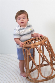 B.nosy mini boys Timmy t-shirt stripe blue