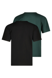 Tygo & Vito Teens t-shirt 2-pack black/green