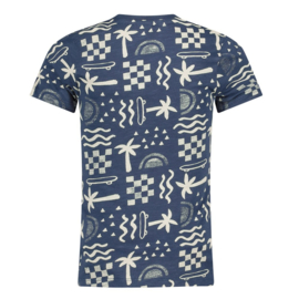 Sturdy t-shirt aop indigo Explore More