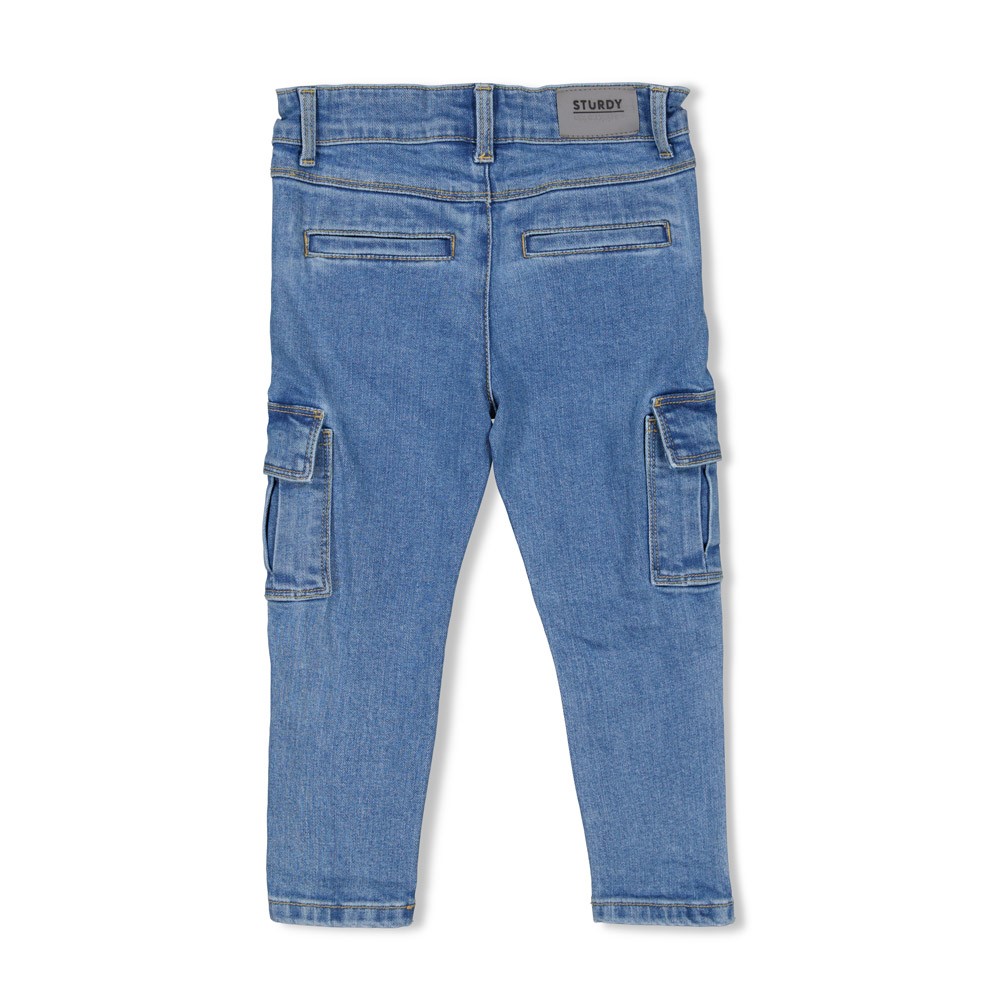 Sturdy cargo broek winter denim Waves and Whales