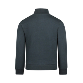 Koko Noko cardigan with zipper steel blue