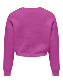Kids ONLY short sweater kogSUMMER orchid