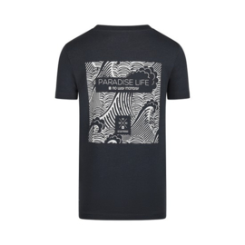 No Way Monday t-shirt steel blue