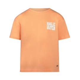 No Way Monday t-shirt loose fit faded orange