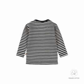 Dirkje newborn shirtje stripe navy