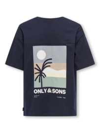 Only & Sons t-shirt Artsy night sky