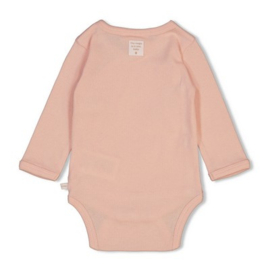 Feetje newborn wikkelromper roze