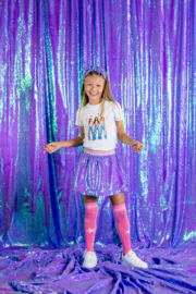 B.nosy X K3 sequins skirt Rhodee