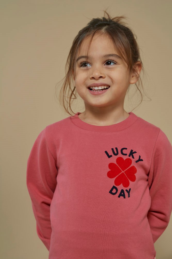 Jubel sweater roze Queen of Hearts