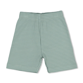 Feetje Wafel shortama summer special zeegroen