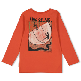 Sturdy longsleeve oranje sky high Jump for Joy