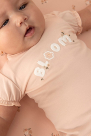 Feetje t-shirt roze Bloom with Love