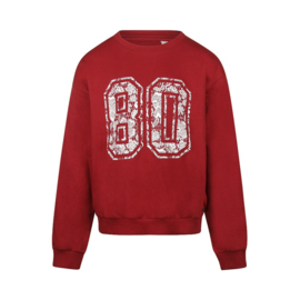 No Way Monday sweater Sun-dried tomato