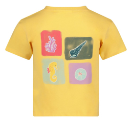 Jubel t-shirt geel Lazy Lagoon