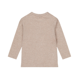 Dirkje shirt dropped shoulder faded brown