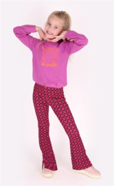 B.nosy girls Pepper flared pants smart aop