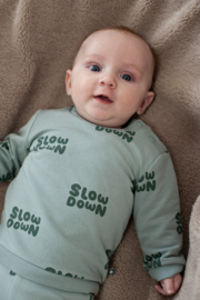 Feetje sweater aop mint Beep Beep