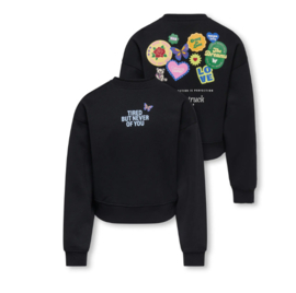 Kids ONLY sweater kogHima black crew tired
