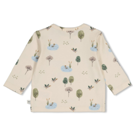 Feetje longsleeve aop Wiggle and Waddle