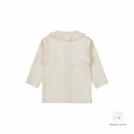 Dirkje newborn blouse offwhite