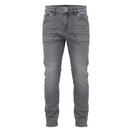 No Way Monday jeans tapered fit denim mid gray